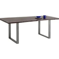 KARE Design Tables À Manger|Table Harmony Fonce Acier Brut 160X80
