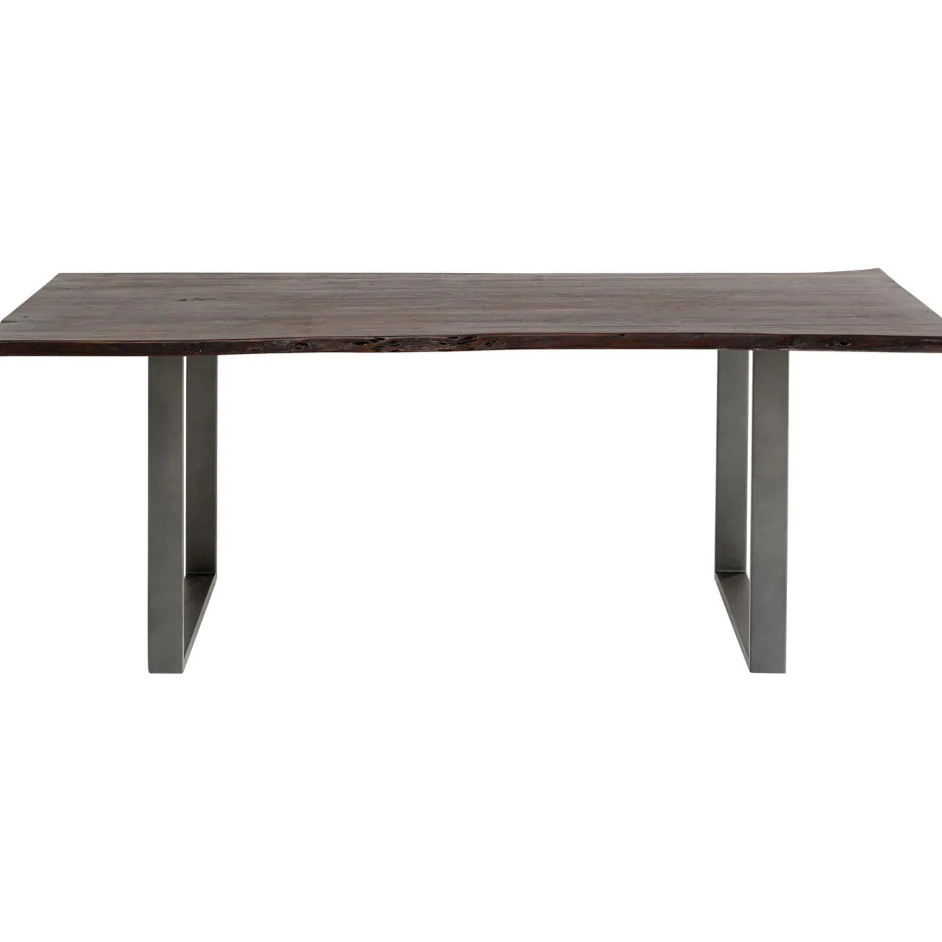 KARE Design Tables À Manger|Table Harmony Fonce Acier Brut 160X80
