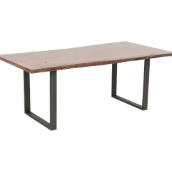 KARE Design Tables À Manger|Table Harmony Fonce Acier Brut 180X90