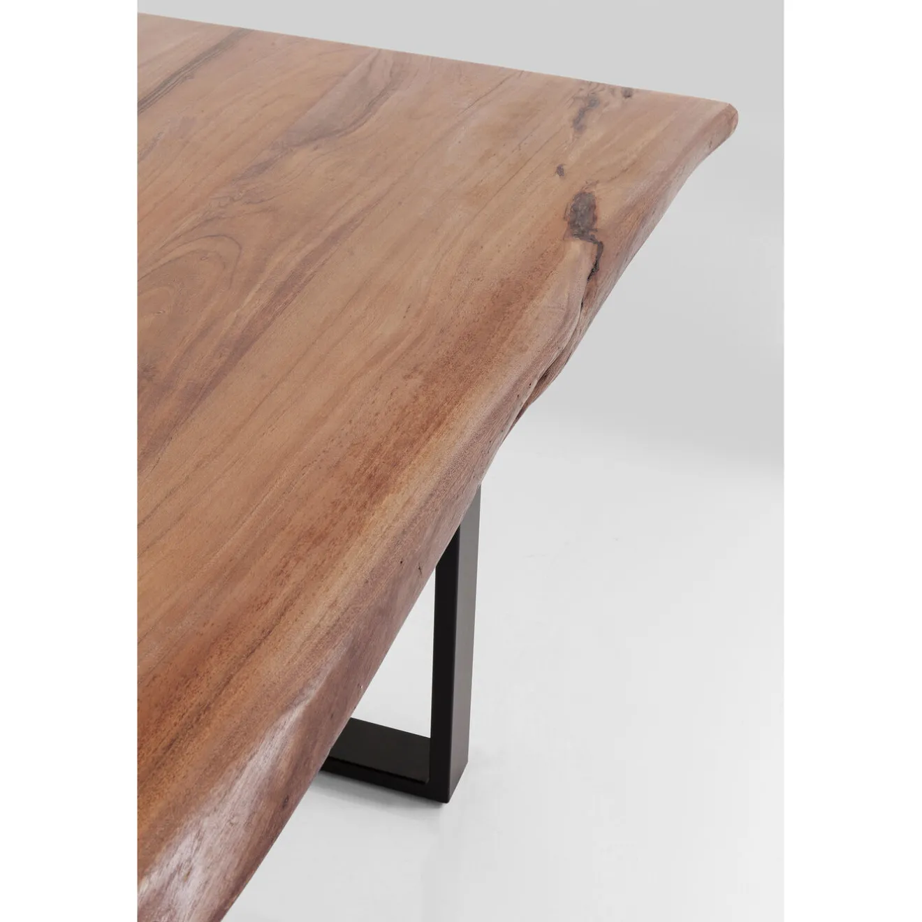 KARE Design Tables À Manger|Table Harmony Fonce Acier Brut 180X90