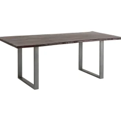 KARE Design Tables À Manger|Table Harmony Fonce Acier Brut 180X90