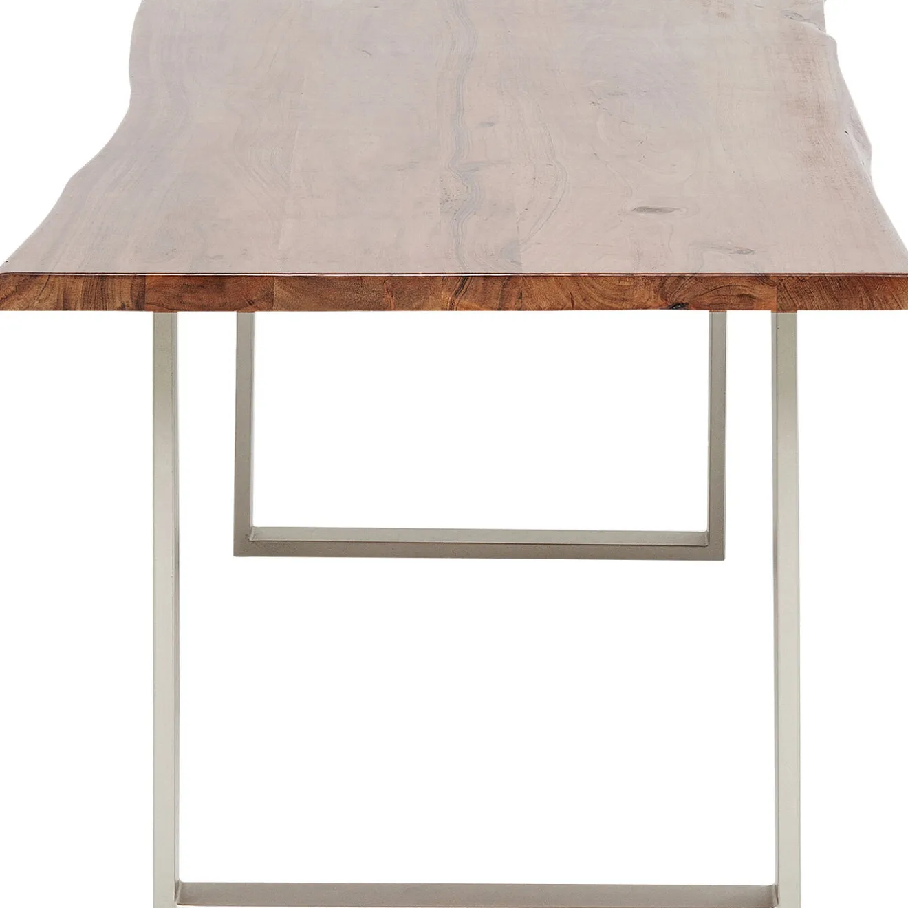 KARE Design Tables À Manger|Table Harmony Fonce Argente 160X80