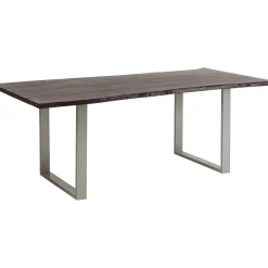 KARE Design Tables À Manger|Table Harmony Fonce Argente 180X90