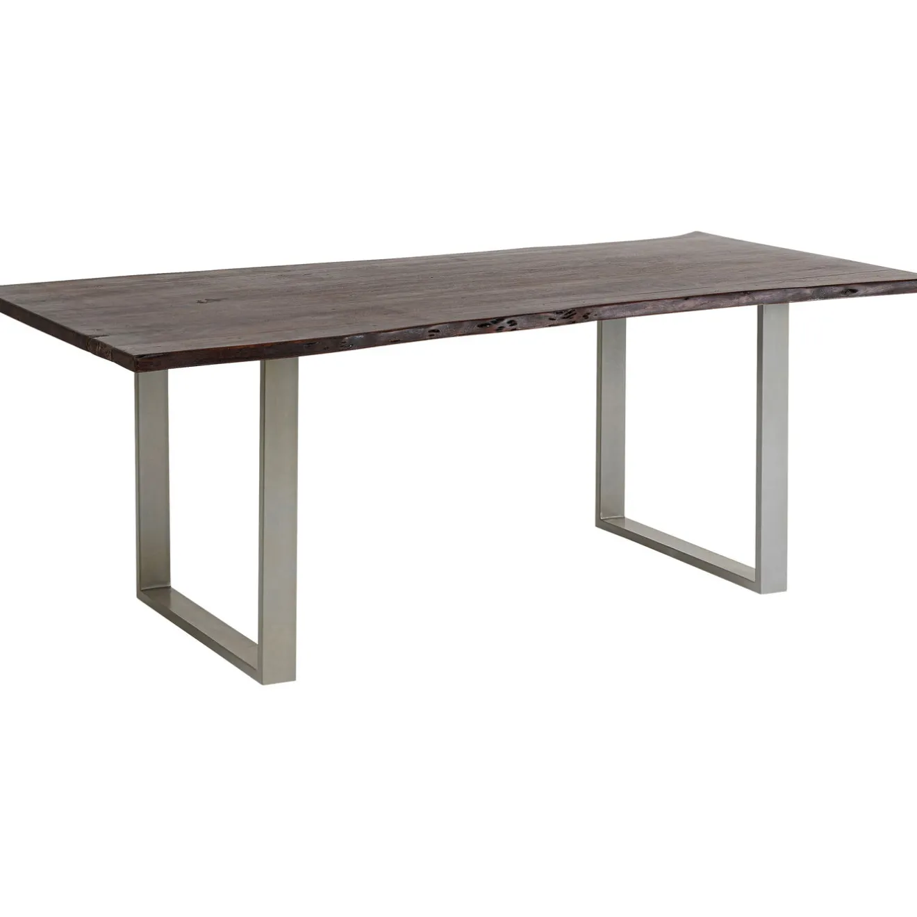 KARE Design Tables À Manger|Table Harmony Fonce Argente 160X80