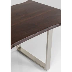 KARE Design Tables À Manger|Table Harmony Fonce Chrome 200X100Cm