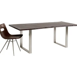 KARE Design Tables À Manger|Table Harmony Fonce Chrome 200X100Cm