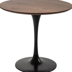 KARE Design Tables À Manger|Table Invitation Set Noyer Noir O90Cm