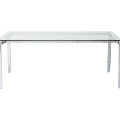 KARE Design Tables À Manger|Table Lorenco Chrome 180X90Cm