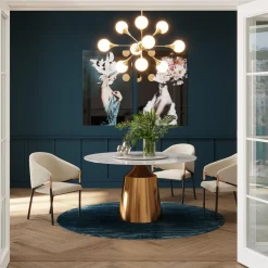 KARE Design Tables À Manger|Table Lucia O135Cm