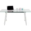 KARE Design Bureaux|Table Officia Verre Trempe 160X80