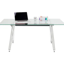 KARE Design Bureaux|Table Officia Verre Trempe 160X80