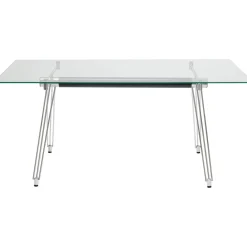 KARE Design Bureaux|Table Officia Verre Trempe 160X80