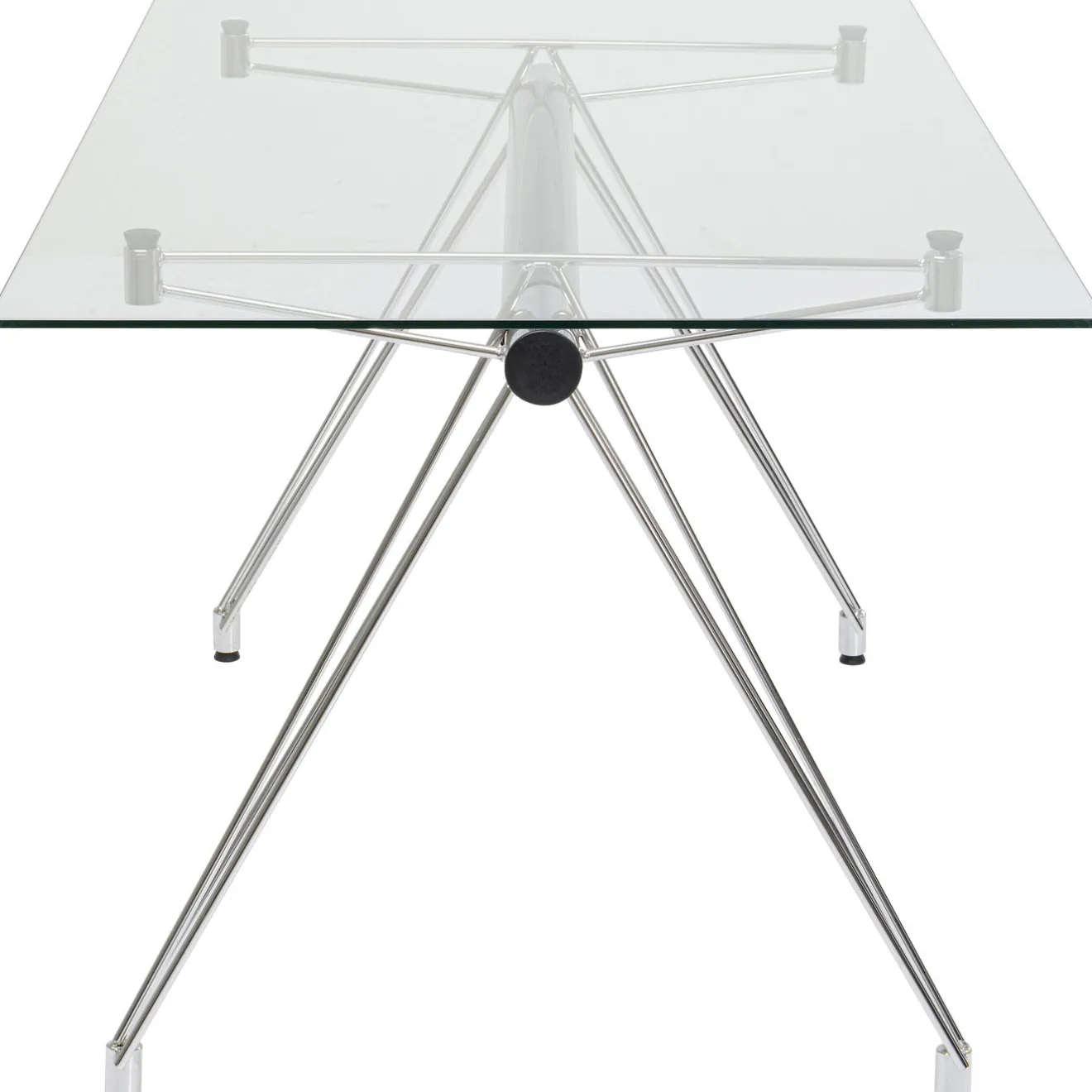 KARE Design Bureaux|Table Officia Verre Trempe 160X80
