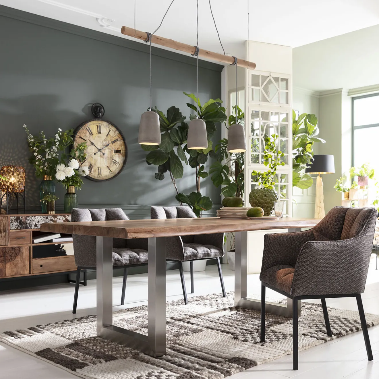 KARE Design Tables À Manger|Table Pure Nature 160X80Cm