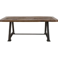 KARE Design Tables À Manger|Table Railway 210X100Cm-Chaque Modele Unique