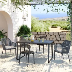 KARE Design Autres Meubles Extérieurs|Table Santos 143X83Cm