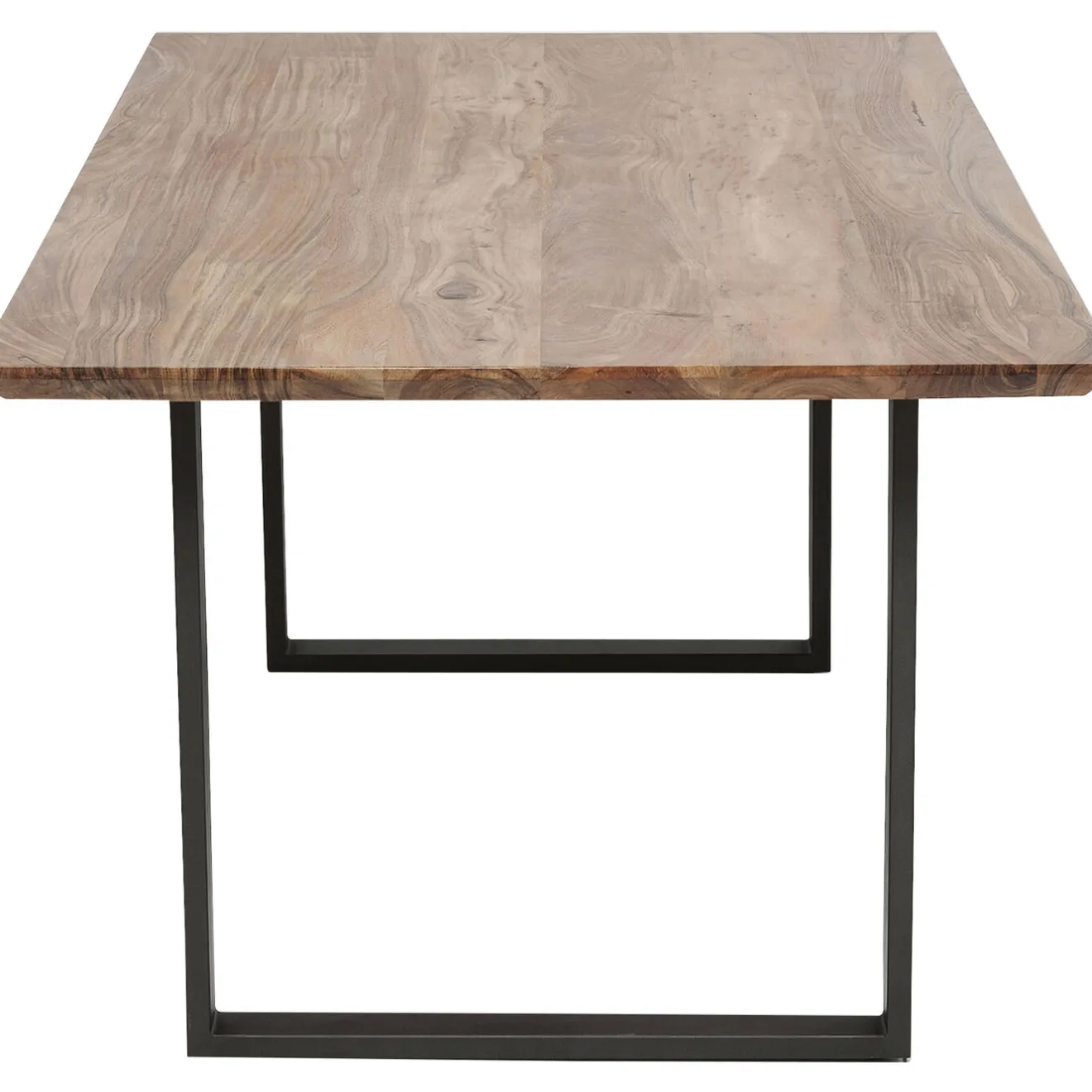KARE Design Tables À Manger|Table Symphony Acier Brut 180X90
