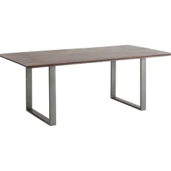 KARE Design Tables À Manger|Table Symphony Fonce Acier Brut 160X80