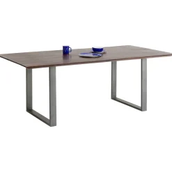 KARE Design Tables À Manger|Table Symphony Fonce Acier Brut 160X80
