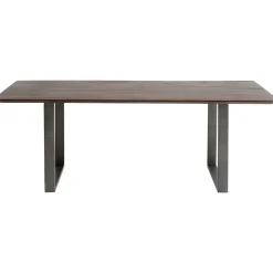 KARE Design Tables À Manger|Table Symphony Fonce Acier Brut 160X80