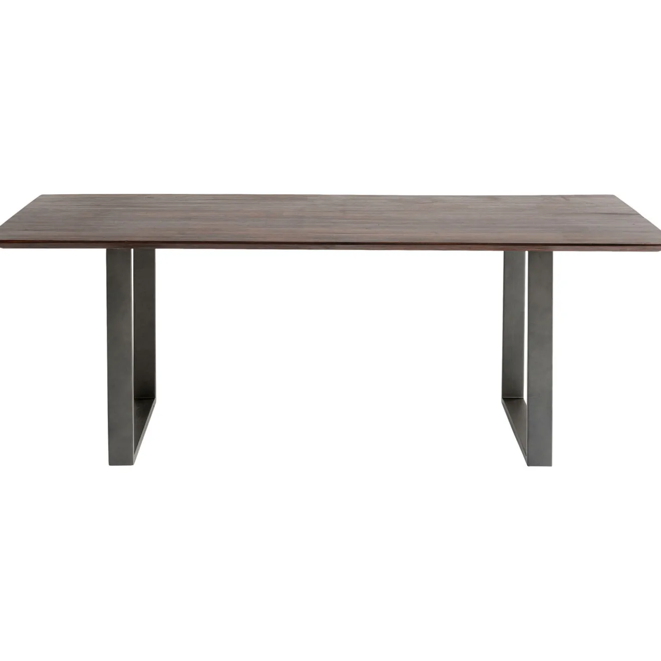 KARE Design Tables À Manger|Table Symphony Fonce Acier Brut 200X100