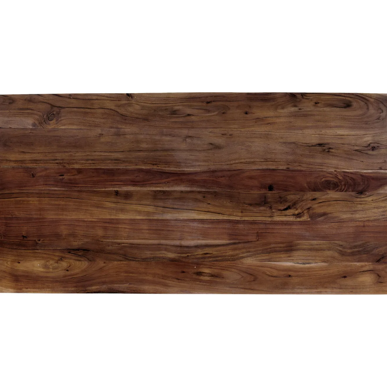 KARE Design Tables À Manger|Table Symphony Fonce Acier Brut 200X100