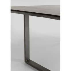 KARE Design Tables À Manger|Table Symphony Fonce Acier Brut 180X90