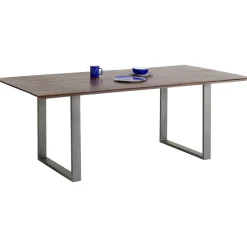 KARE Design Tables À Manger|Table Symphony Fonce Acier Brut 180X90