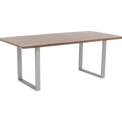 KARE Design Tables À Manger|Table Symphony Fonce Argente 180X90