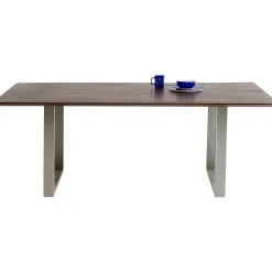 KARE Design Tables À Manger|Table Symphony Fonce Argente 180X90