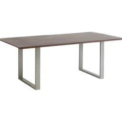 KARE Design Tables À Manger|Table Symphony Fonce Argente 180X90