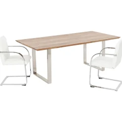 KARE Design Tables À Manger|Table Symphony Ony Chrome 180X90