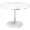 KARE Design Tables À Manger|Table Veneto Marbre Blanc O110Cm