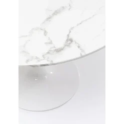 KARE Design Tables À Manger|Table Veneto Marbre Blanc O110Cm