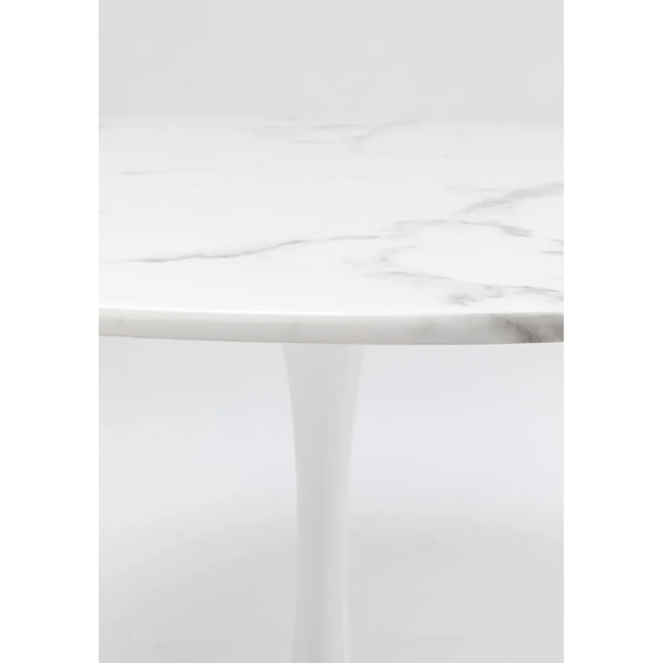 KARE Design Tables À Manger|Table Veneto Marbre Blanc O110Cm