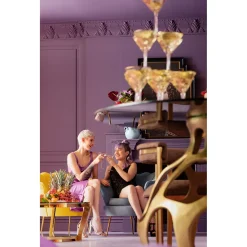 KARE Design Tables À Manger|Table Volcano Dore O120Cm