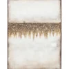 KARE Design Tableaux Sur Toile|Tableau Acrylique Abstract Fields 90X120Cm