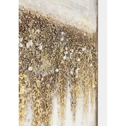 KARE Design Tableaux Sur Toile|Tableau Acrylique Abstract Fields 90X120Cm