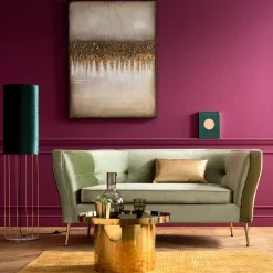 KARE Design Tableaux Sur Toile|Tableau Acrylique Abstract Fields 90X120Cm