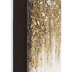 KARE Design Tableaux Sur Toile|Tableau Acrylique Abstract Fields 90X120Cm