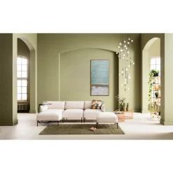 KARE Design Tableaux Sur Toile|Tableau Acrylique Abstract Horizon 100X200Cm