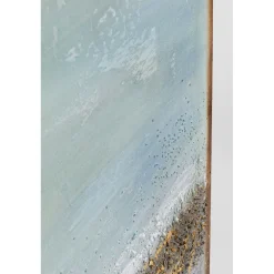 KARE Design Tableaux Sur Toile|Tableau Acrylique Abstract Horizon 100X200Cm