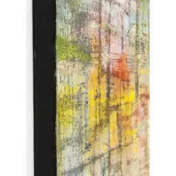 KARE Design Tableaux Sur Toile|Tableau Acrylique Abstract Colore 150X150