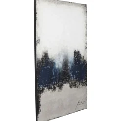 KARE Design Tableaux Sur Toile|Tableau Acrylique Abstract Into The Sea 120X210Cm