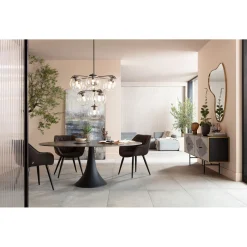 KARE Design Tableaux Sur Toile|Tableau Acrylique Abstract Into The Night 120X210C