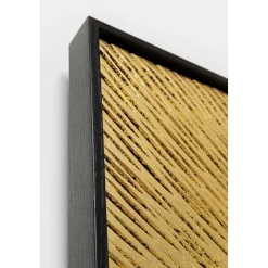 KARE Design Tableaux D'Objets|Tableau Décoratif Art Geometric Circle Dore 120X12