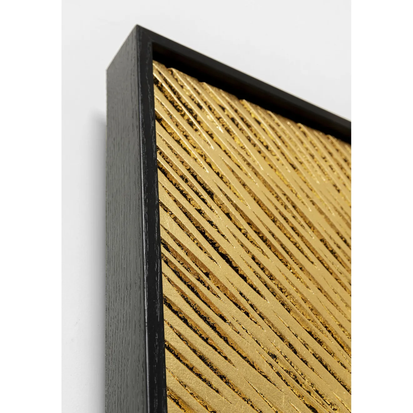 KARE Design Tableaux D'Objets|Tableau Décoratif Art Geometric Circle Dore 120X12