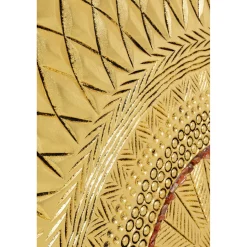 KARE Design Tableaux D'Objets|Tableau Décoratif Art Geometric Circle Dore 120X12