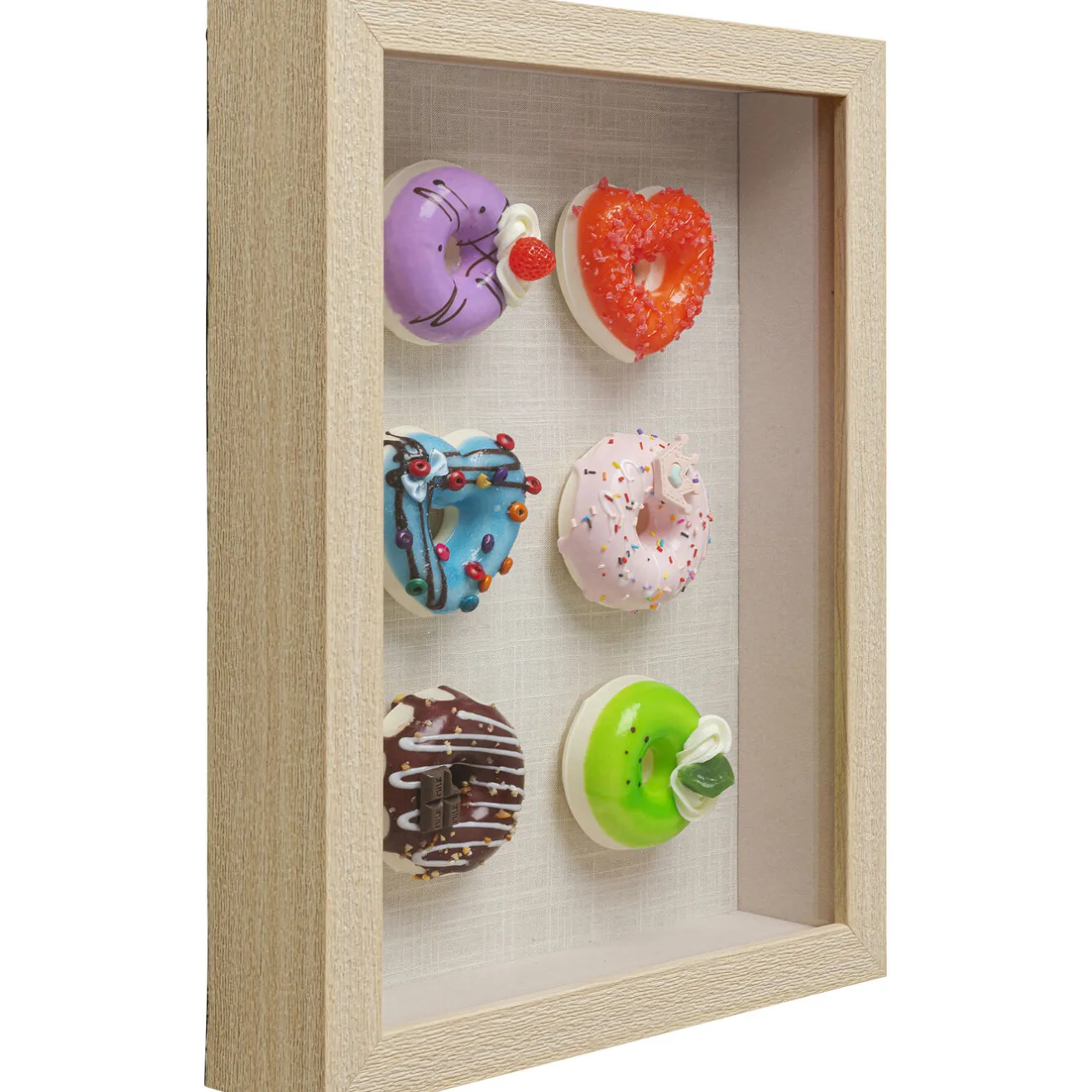 KARE Design Tableaux D'Objets|Tableau Décoratif Donuts 30X40Cm