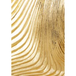 KARE Design Tableaux D'Objets|Tableau Décoratif Wave Dore (2/Set)